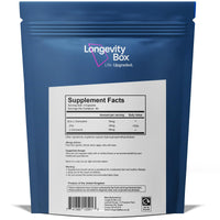Longevity Box Zinc L-Carnosine Supplement - 75mg of Maximum Bioavailable Zinc L-Carnosine Per Serving, Supports Gut Health, Nutrient Absorption, Digestive Comfort - 180 Capsules, 3 Months Supply