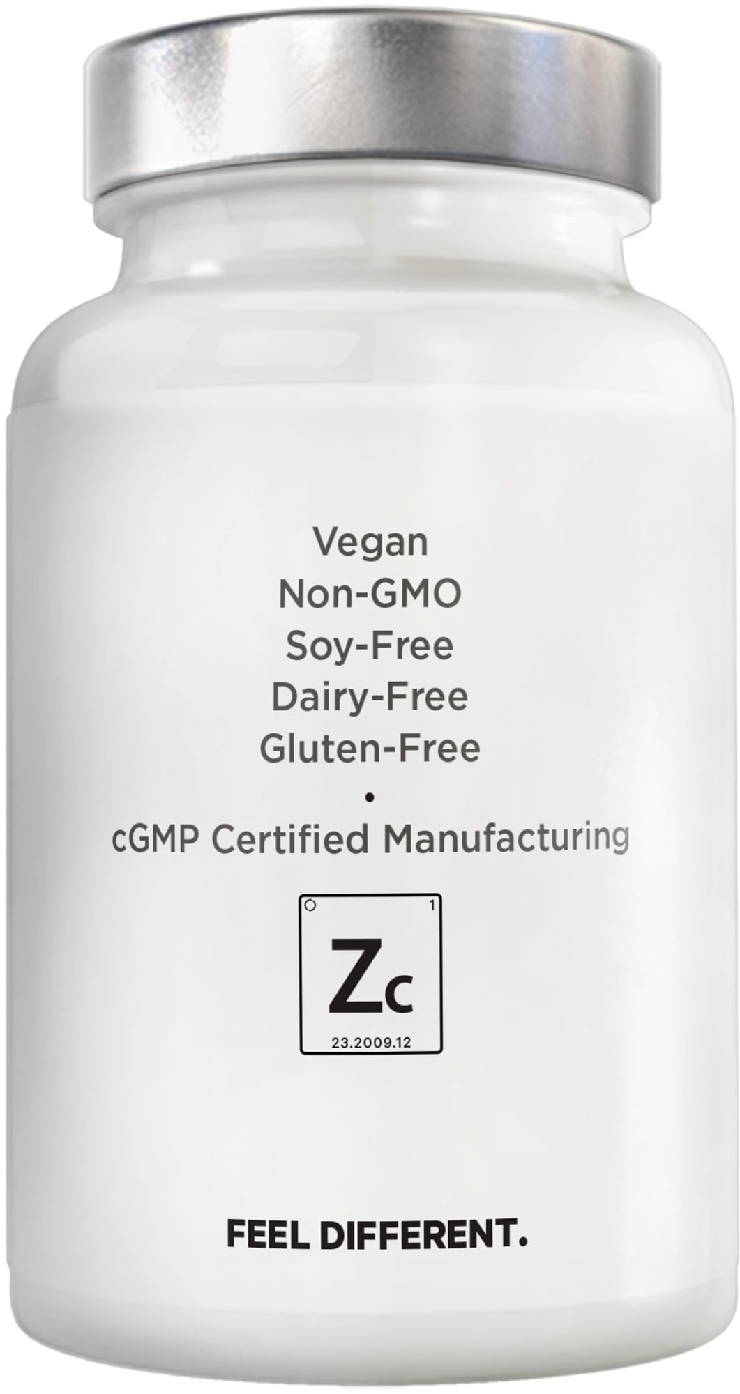 Zinc & Copper Supplement + Probiotics – 3 Months Supply – One Per Day - 25 mg Zinc Picolinate Vitamin Pills - Essential Minerals Supplements – 2 Billion CFUs Probiotic – Vegan, Non-GMO - 90 Capsules