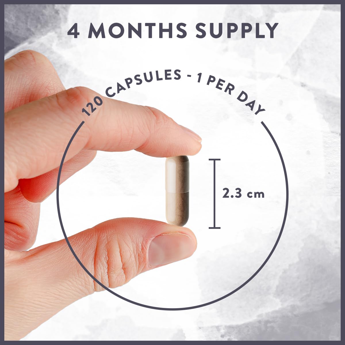 Lions Mane Supplement-18,000mg (30:1 Extract)+Zinc, Reishi & Cordyceps-3 Mushrooms Herbal supplements -Nootropic Complex Lion's Mane Mushroom Supplement-120 Lion's Mane Capsules(Not Lions Mane Powder)