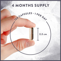 Lions Mane Supplement-18,000mg (30:1 Extract)+Zinc, Reishi & Cordyceps-3 Mushrooms Herbal supplements -Nootropic Complex Lion's Mane Mushroom Supplement-120 Lion's Mane Capsules(Not Lions Mane Powder)