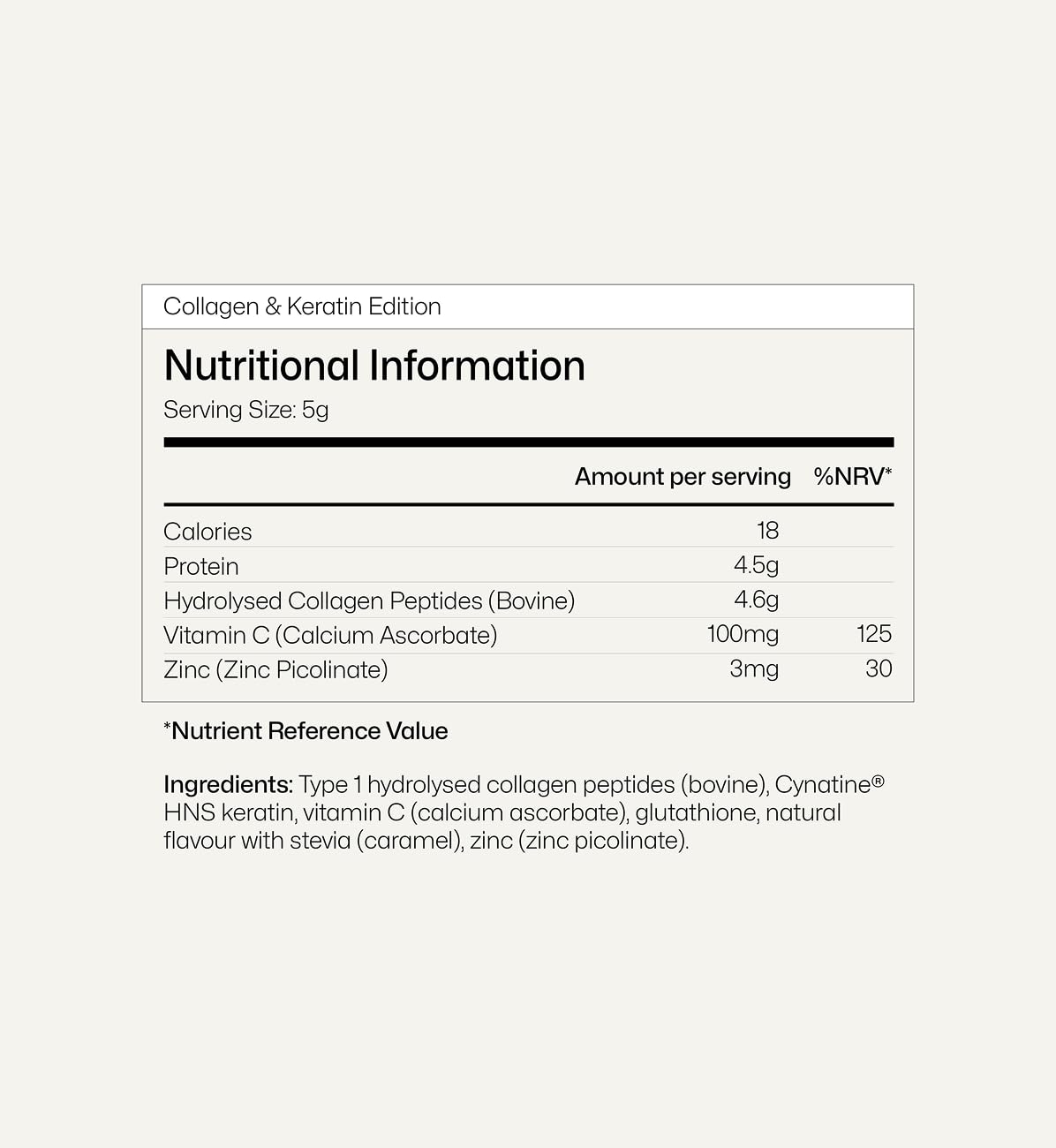 EQUI LONDON Equi - Collagen + Keratin Edition Powder | Advanced Collagen Powder for Hair, Skin & Nails | Hydrolysed Bovine Collagen Peptides + Keratin for Skin Glow & Beauty Support