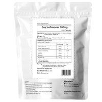 Super Strength Soy Isoflavones Complex Capsules 500mg x 1000 - Menopause