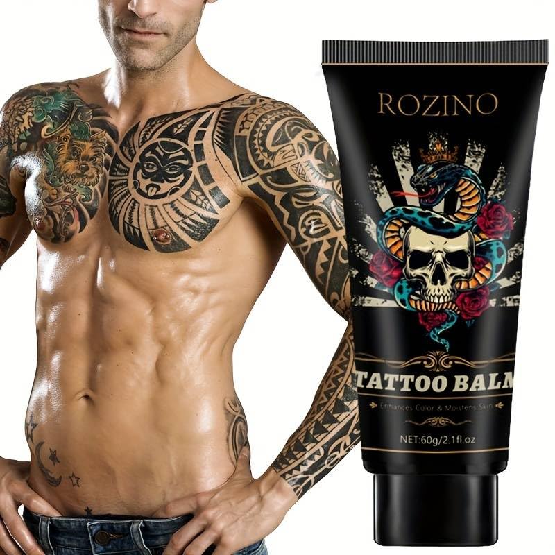 Generic Tattoo Care Cream I 60g I Natural Ingredients I Deep Moisturizing Nourishing Skin Care I Aftercare Cream For Tattoos & Lotion For Dry Skin