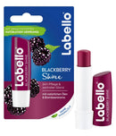 Labello Blackberry Shine Lip Balm with Soft Red Shine and Shimmer Pigments 4.8 g without Mineral Oils
