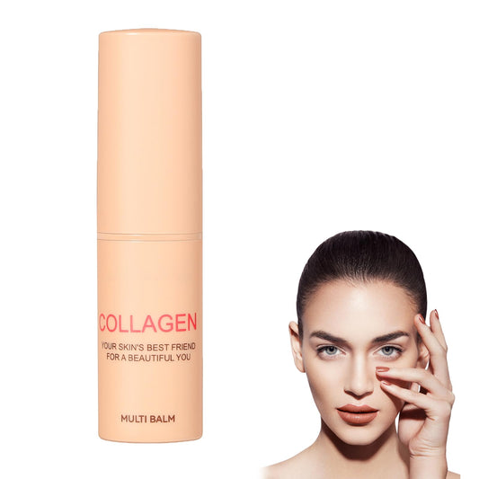 COWANIEE Pure Collagen Wand, Hydrating Eye & Lip Collagen Stick for Face, Anti Wrinkles Face Moisturiser Balm (7g)