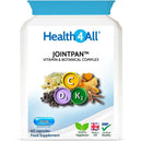 Health4All Jointpan Joint Support 60 Capsules (not Tablets) with Boswellia Serrata, Turmeric, Ashwagandha, Vitamins D3 and K2 MK-7. Strong Joint Pain, stiffnes and OA Supplement