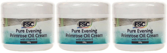 (3 PACK) - FSC - Evening Primrose Oil Cream | 100g | 3 PACK BUNDLE