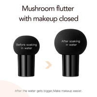 NatrLuxe Mushroom Head Air Cushion CC Cream - Moisturizing Full Coverage Foundation & Brightening Pigment BB Cream Matte Foundation Set - Gift For Women