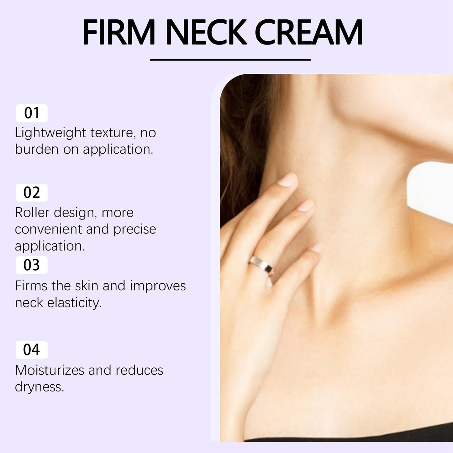 Fashion Base Neck Firming Cream,Ah-8 Firming Retinol Neck Cream for Sagging And Tighten, Reduce Wrinkles Fine Lines And Double Chin, Firm And Lift Sagging Skin,Collagen Neck Cream