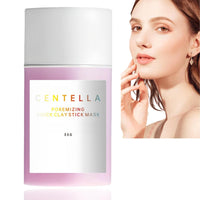 TONISABERY Centella Clay Mask Stick,Deep Cleansing Face Mask,Portable Quick Clay Stick for Face,Deep Cleanse Mask,Mask Stick for F/ace,C/lay M/ask for Fa/ce Moisturizing