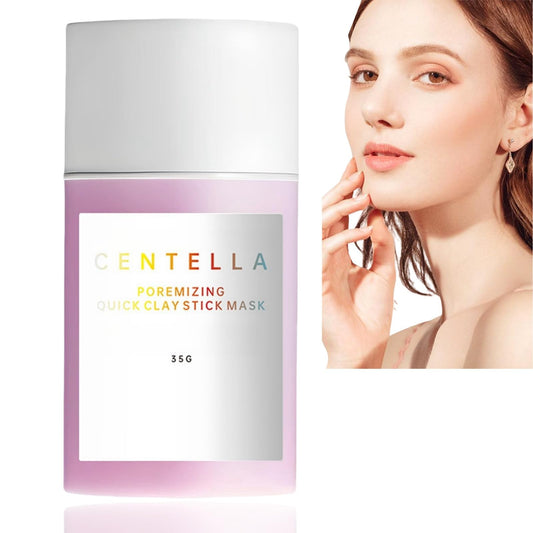 TONISABERY Centella Clay Mask Stick,Deep Cleansing Face Mask,Portable Quick Clay Stick for Face,Deep Cleanse Mask,Mask Stick for F/ace,C/lay M/ask for Fa/ce Moisturizing