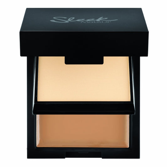 SLEEK Sleek Make Up Base Duo Kit Foundation Powder 2-in-1 Shell 18g