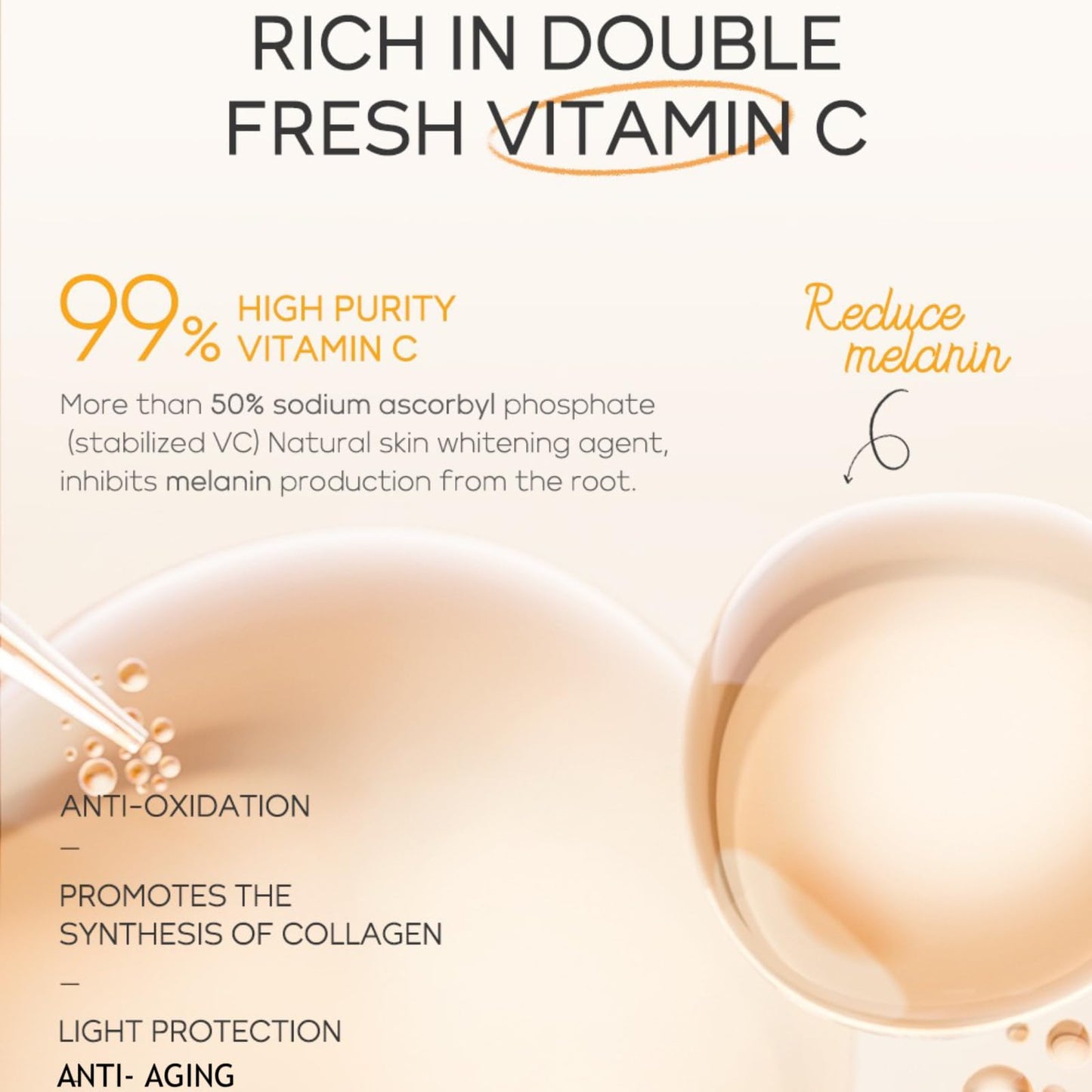FANFALUV Vitamin C Skin Care Sets & Kits,Skincare Gift Set WithVitamin C Serum For Face,Anti Aging Face Cream,Eye Cream,Long-Lasting Moisturizing Caretravel size toiletries-Improve Acne marks(3pcs)