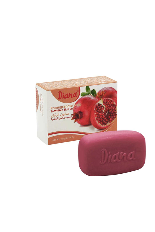 Diana Pomegranate Skin Lightening Soap for whitening lightening brightening bleaching skin color 125g BY ELYSEESTAR - for african, arabian, somalian, asian skin types