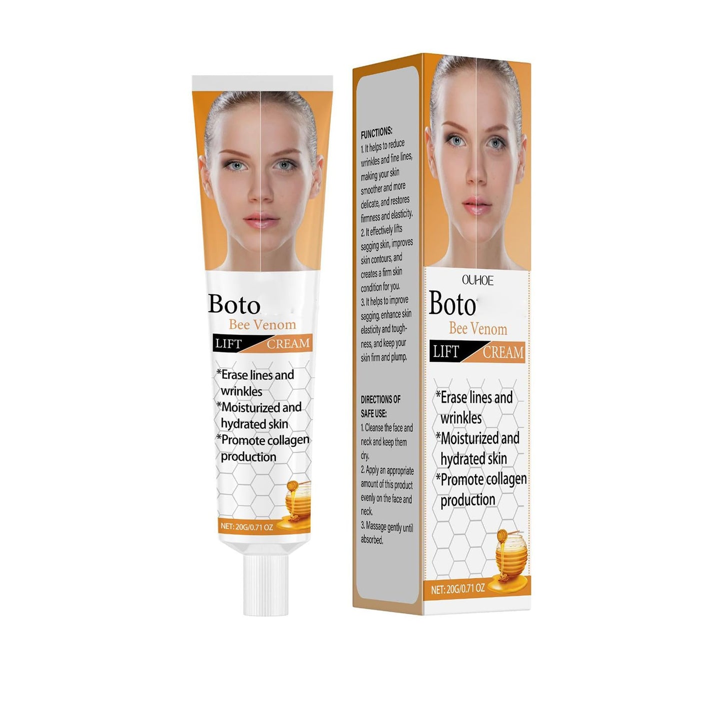 ISBEAUSOLS Bee Venom Firming Face Cream