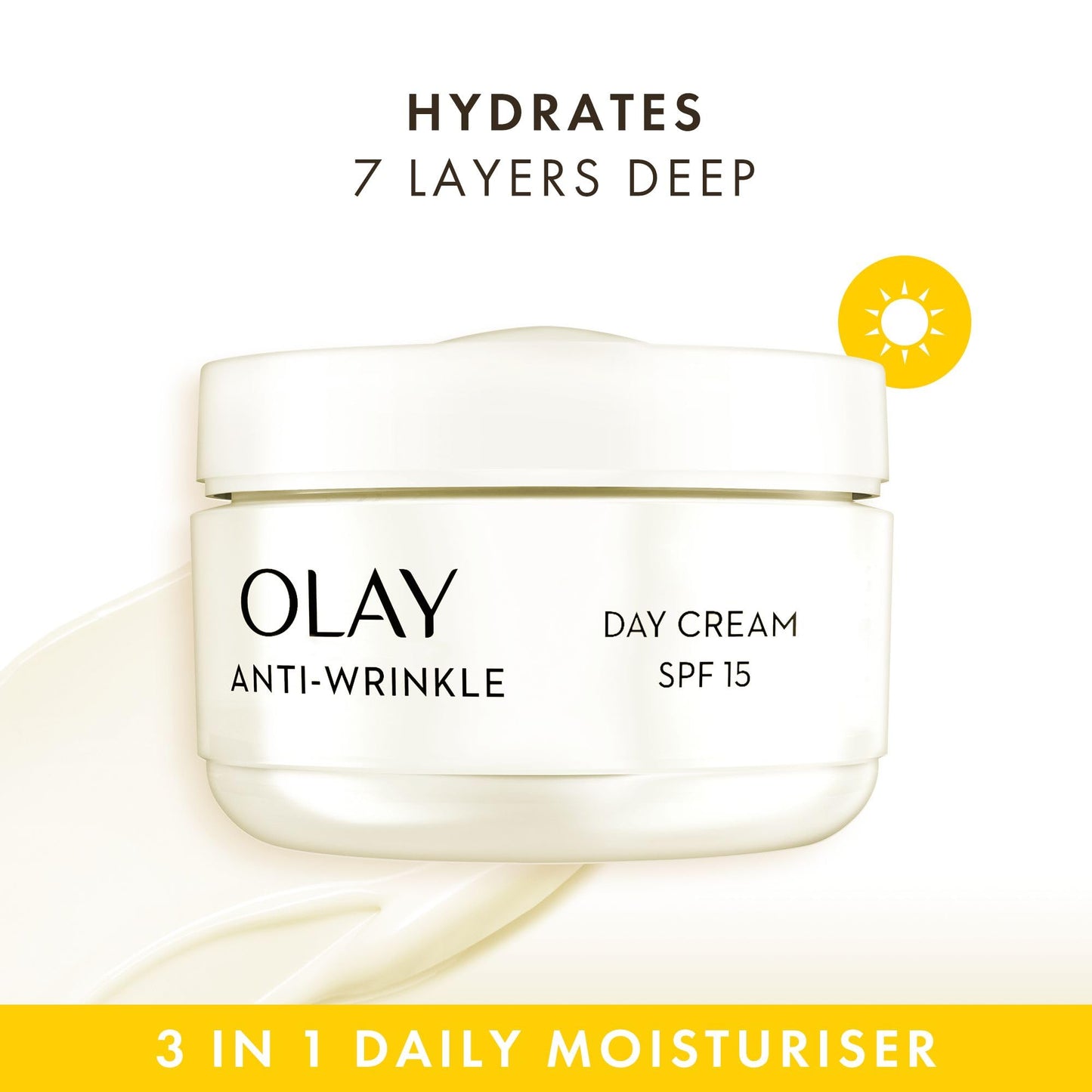 Olay Skincare Gift Set: Complete SPF 15 Face Moisturiser + Night Cream With Vitamin C, Skin Care Christmas Gifts For Women, 50ml + 50ml