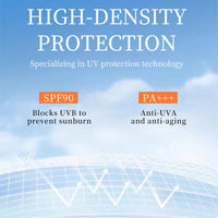 CTUBLIAUNX Sunblock SPF 90 - Ultra High Factor Sun Cream for Face, Lightweight, Non-Sticky & Sweat-Resistant Daily Sunscreen Protection