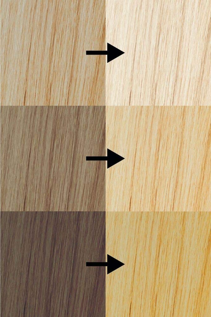 (Pack of 3) Bleach London Total Bleach hair Kit & White Toner hair Kit & White Heat Hair Colourant 150ml