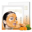 OKAQEE 4PCS Turmeric Collagen Face Mask - Collagen Mask Overnight - Deep Moisturizing Face Mask