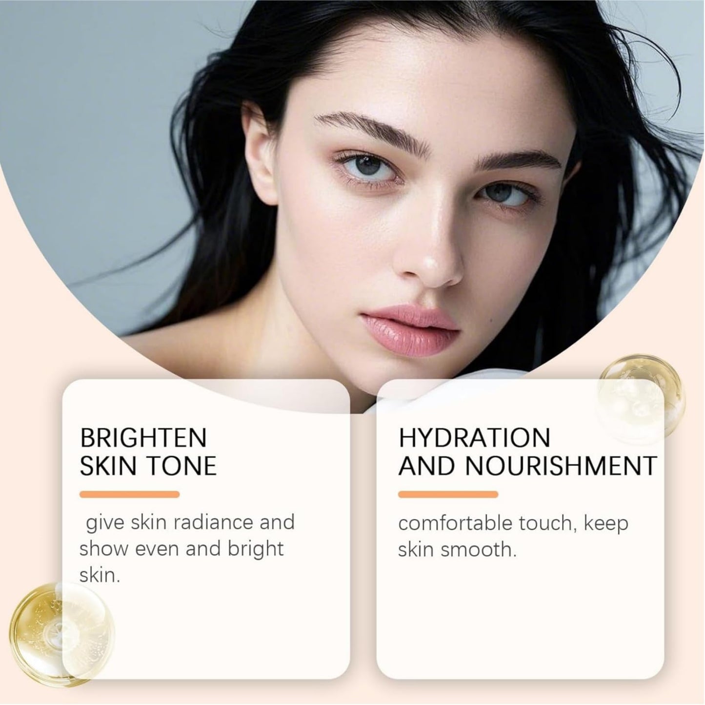 Yoowan Vitamin C Face Serum Stick,Vitamin C Eye Cream,Eye Balm Stick,Brightening & Hydrating Serum For Face & Body,Facial Serum Balm Stick For Fine Lines & Wrinkles,Lightweight Light For Smooth Skin