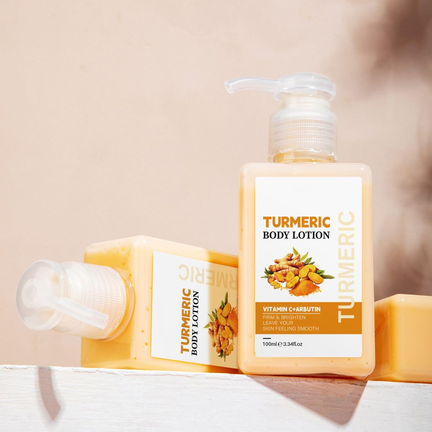 Turmeric Body Lotion, Tumeric Cream For Face And Body,Remove Acne,Dark Spots,Sun Damaged Skin,Anti-Aging Firming Body Lotion Body & Face Dry Skin Moisturizer Women Men