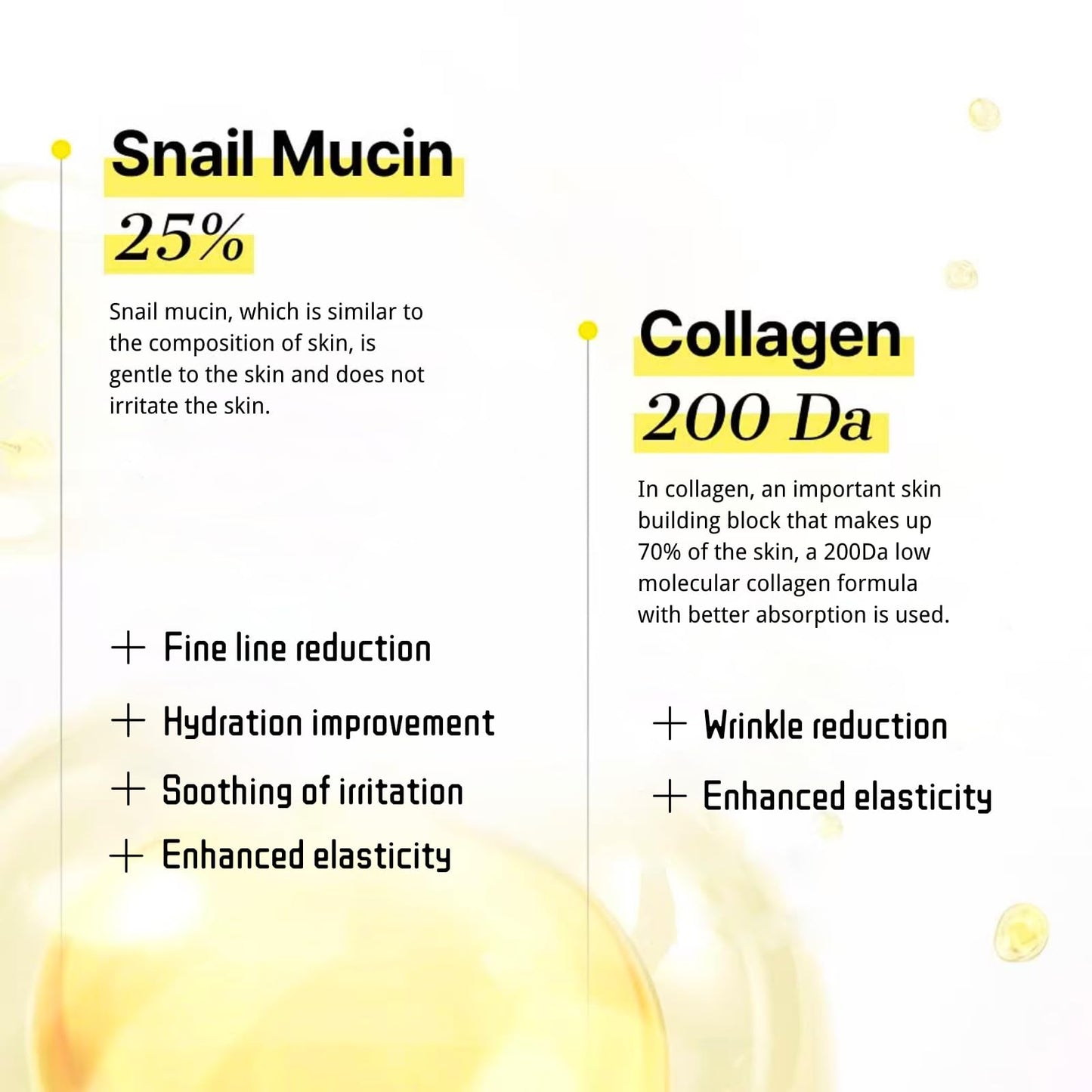 IZBEAUVO Snail Mucin Glass Glow Hydrogel Face Masks Skincare, Overnight Collagen Face Mask, Snail Mucin Serum Mask, Glass Skin Face Mask, Korean Face Mask For Hydration Boost,Radiant,Smooth,Firm,6EA Sheet Mask