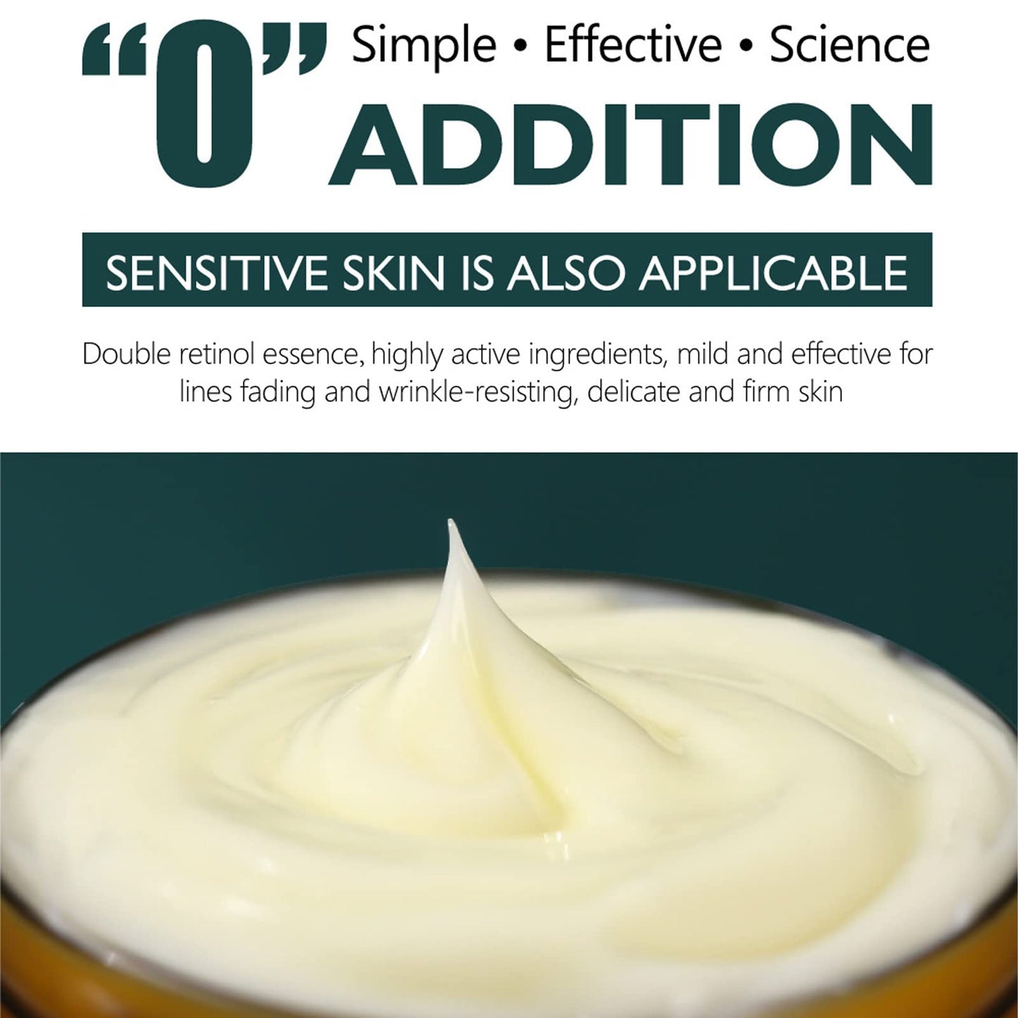 Retinol Cream - Face Cream Anti-Aging Wrinkle Night/Day Cream With 2.5% Retinol - Eye Face Moisturiser to Help Skin Regenerating Reduce Wrinkles, Fine Lines, Dry Skin Age Spots 30ml