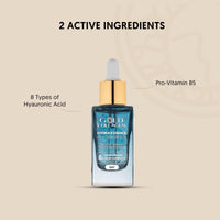 GOLD COLLAGEN Hydra Essence - Daily Moisture, Hyaluronic Acid Serum for Face & Neck, Repairing & Plumping Effect for Smoother Skin - Face Serum for Skincare, Helps Reduce Fine Lines & Wrinkles, 30 ml