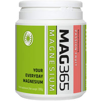 Mag365 MAG365 | ITL Health | Ionic Magnesium Citrate | Healthy Metabolism, Tissue Formation & Bone Development | Develop & Maintain Healthy Teeth, Muscle Function & Heart Health | (Passion Fruit, 300g)