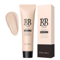 NatrLuxe Waterproof BB Cream Foundation For Even Skin Tone, Long Lasting Full Coverage Makeup, Lightweight Formula. Smooths Skin, Hides Pores & Acne Marks
