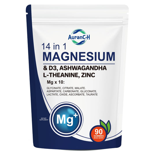 Fengsheng Home Sleep Gummies with 350mg Magnesium Glycinate & Citrate for Adults - High Strength Natural Alternative - L-Theanine, Vitamin D & Zinc - Sleep Gummies - Sugar Free & Vegan - Anxiety & Sleep Support