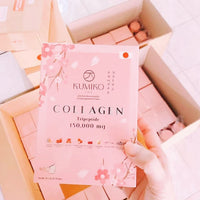 KUMIKO Collagen Tripeptide 150000mg Radiant Skin Natural Healthy Collagen Women Skin Care Nourishment Acne Blemishes Reduction Heals Dark Spot Organic Extract Supplement