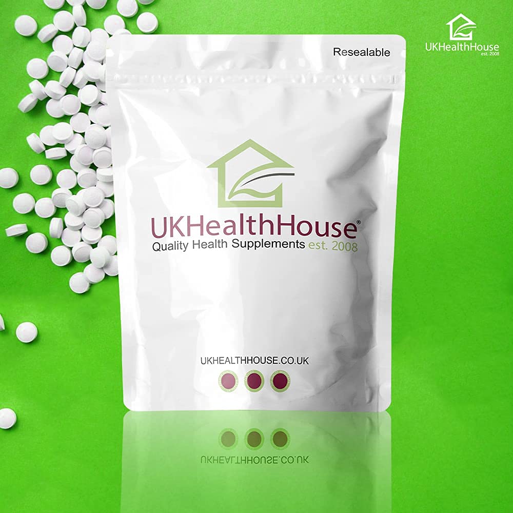 UKHealthHouse Vitamin B1 Thiamine 100mg x 90 Tablets - High Strength Heart & Nervous System, Immune and Psychological Function & Energy Release, Vegan, Gluten-Free