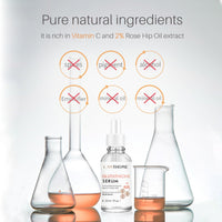 Glutathione Serum with Kojic Acid & Vitamin C - Nicotinamide Serum for Face for Hydrated - Face Serum Reduce Dark Spot Shrink Pores& Improve Skin Tone,(2pcs)