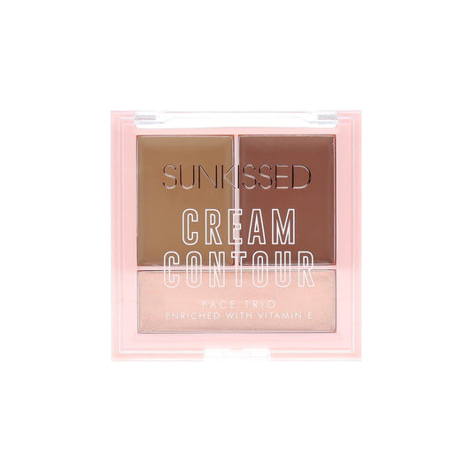 Sunkissed Cream Contour Face Trio 6.4g - Enriched with Vitamin E