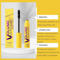 WujialingMM 2 Pcs Bubble Mascara - Colossal Bubble Mascara, Waterproof, Smudge-Proof, Clump-Proof, Volumizing Defining, Create Natural Eyelashes