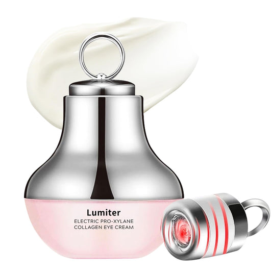 Electric Massage Eye Cream for Dark Circles and Puffy Eyes, Collagen Eye Cream Anti Aging: Smooth Fine Lines Wrinkles, Lifting & Hydration, Collagen Boosting, Korean Skincare, 30g