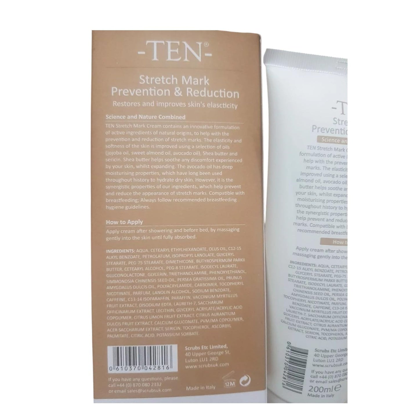Generic Advanced Stretch Mark Cream – Restores Elasticity and Nourishes Skin, 200ML with Free Lip Orignial Balm