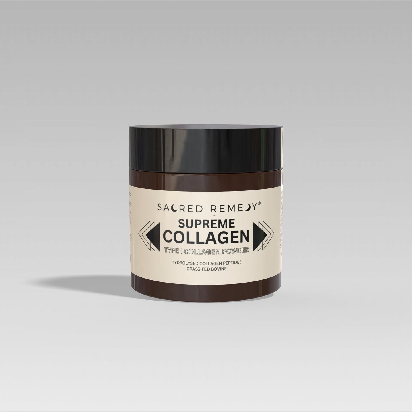 Sacred Remedy Supreme Collagen Type 1 Powder | Premium HYDROLYSED Collagen PEPTIDES | Grass-FED Bovine | Travel Sized