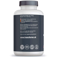 Transforme Glucosamine Sulphate 1000mg 365 Tablets, 2KCl, Vegetarian, Vegan, 1 Year Supply, Gluten Free