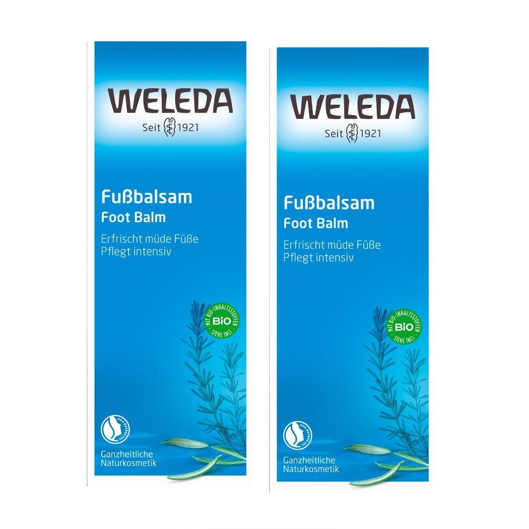 Weleda Foot Balm 75ml X 2 (Pack of 2)