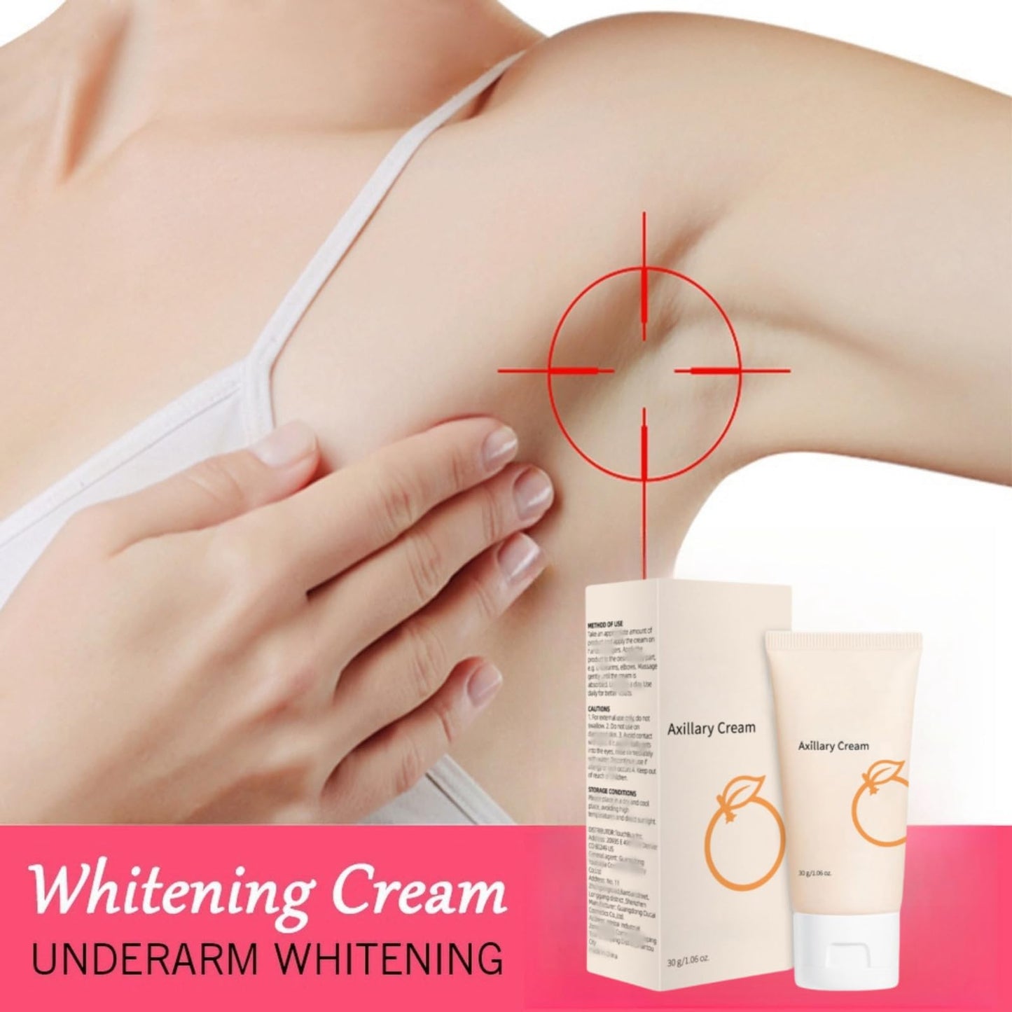 Kojic Acid Underarm Whitening Cream,Skin Bleaching Cream,Korean Skin Care for Armpits,Knees, Inner Thighs,Women Armpit Lightening Cream,Quickly Absorb & Reduce Odor,Smoothing,Whitening Lotion