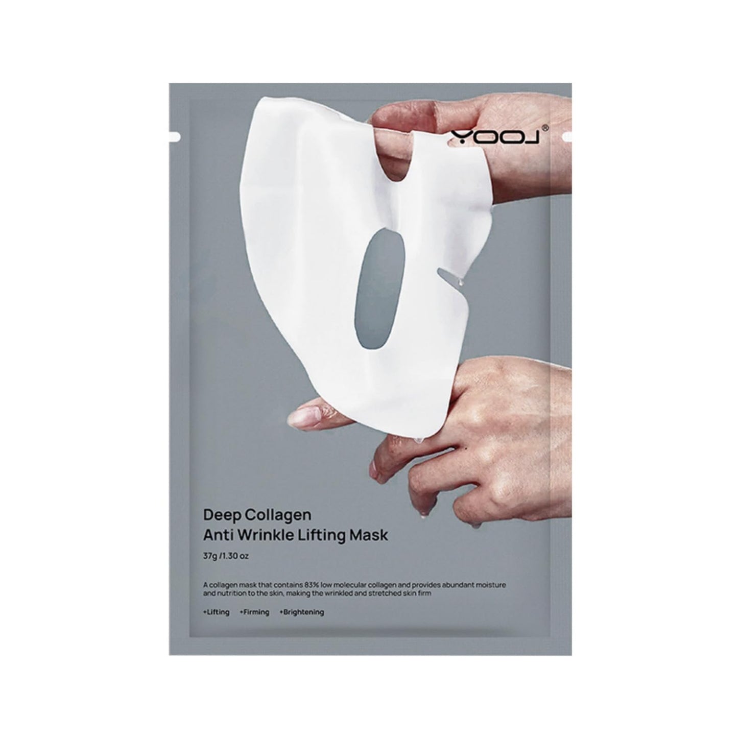 Grospe 4 Pcs Deep Collagen Anti Wrinkle Lifting Mask Deep Collagen Overnight Mask Bio-Collagen Face Mask Overnight Firming Moisturising Hydrating Collagen Mask
