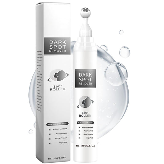 IZBEAUVO Dark Spot Remover For Face With Roller, Dark Spot Correcting Serum, Dark Spot Corrector For Age Spot Sun Spot Freckles Brown Spot, Melasma Treatment For Face, Hydrating Serum, Glow Serum