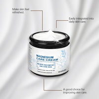 Magnesium Cream, Skin Treatment Cream, Gentle Repair Care, Effective joint Relief Pa-in for Whole Body, Highly Concentrated Magnesium for All Skin Types