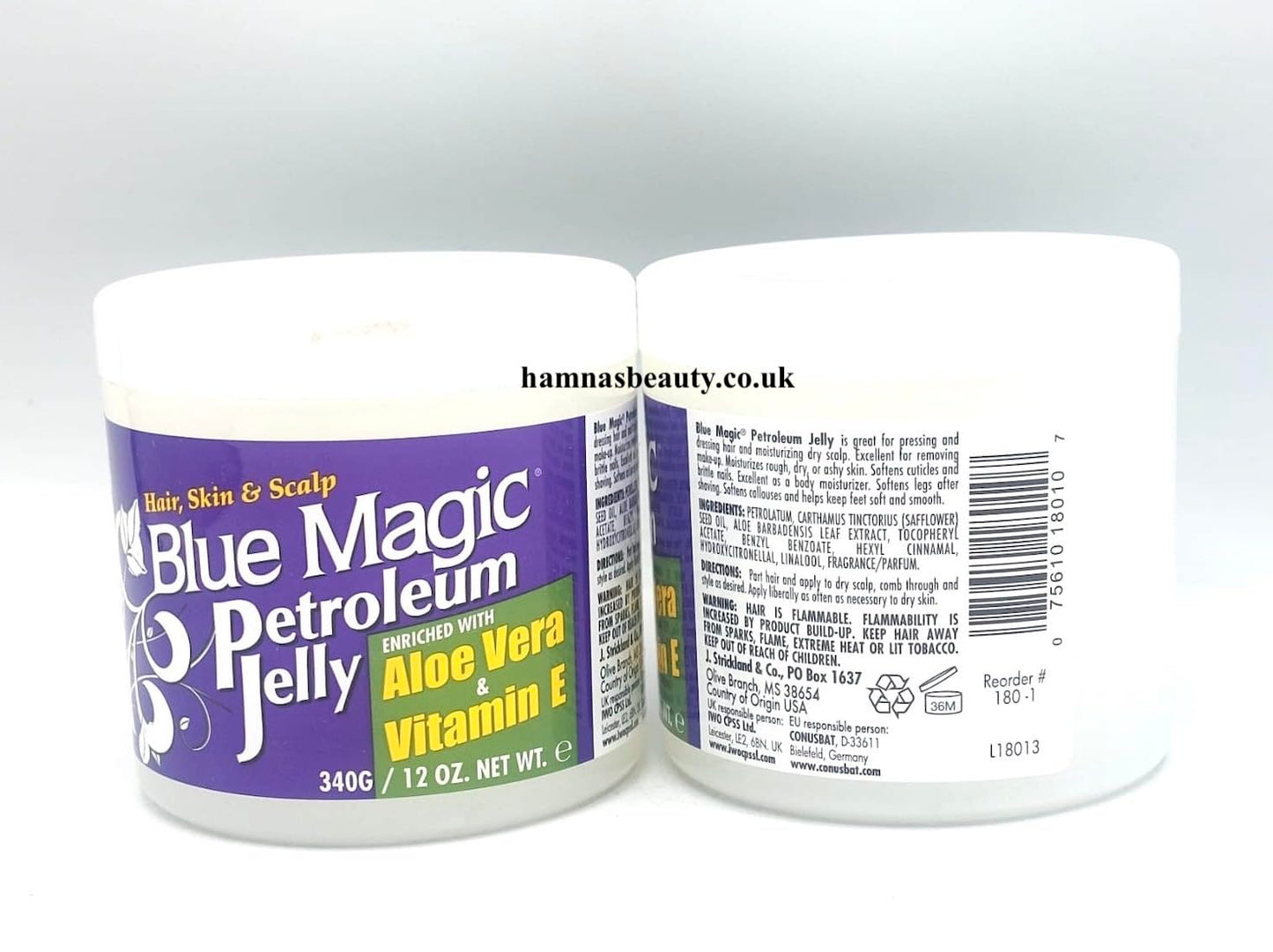 Two Pack HBBlue Magic Petroleum Jelly 340g Jelly
