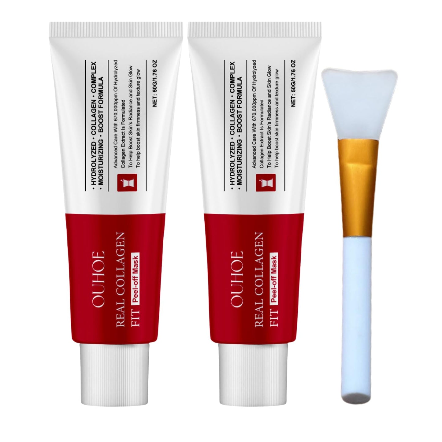 IZBEAUVO-Real Collagen Fit Peel Off Facial Mask