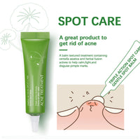 Anti Acne Face Cream, 3X Centella Face Ance Gel, Spot Cream for Acne Treatment and Spot Treatment Shrink Pores, Acne Scars Recovery, Control Sebum Secretion, Relieves Redness &Anti-Bacterial