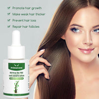PrimeCove - Biotin & Tea Tree Hair Growth Serum (30ml) | Stimulate Growth, Reduce Graying & Nourish Roots | Advanced & Natural Formula