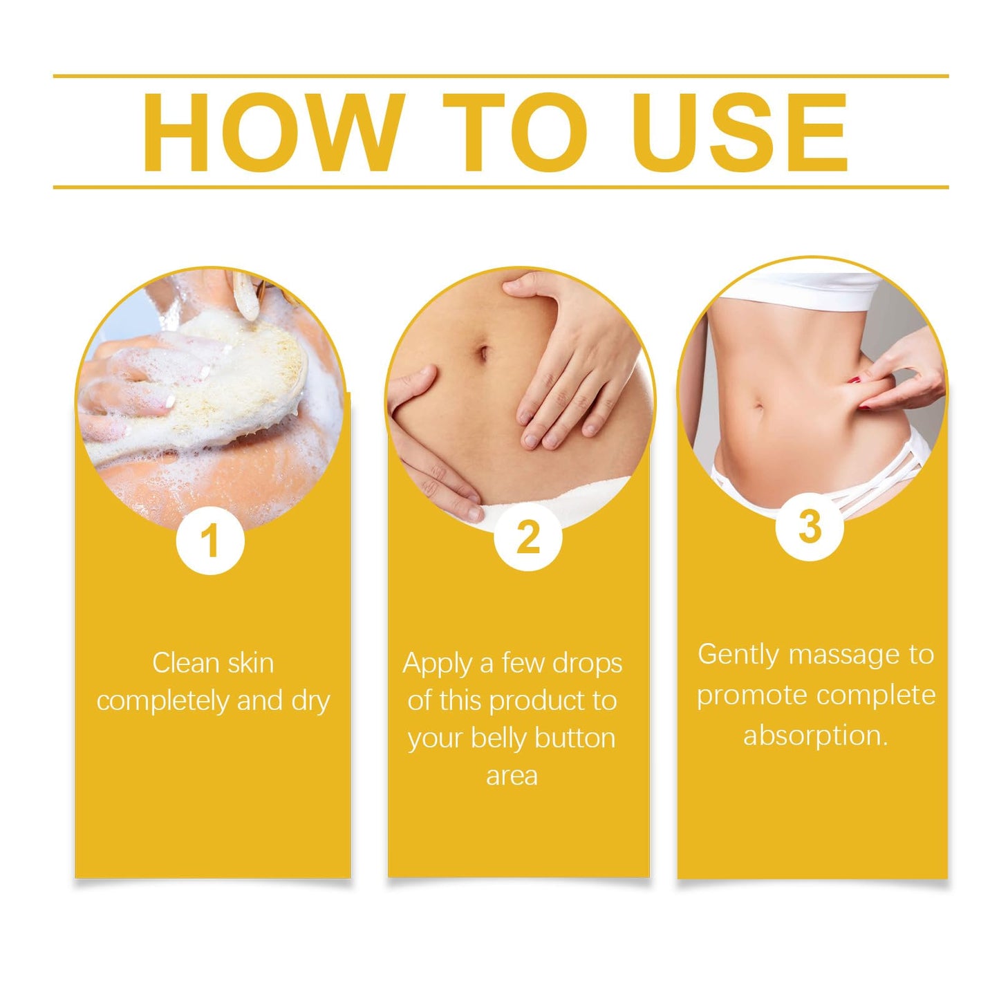 Trendyfave 3PCS Bee Venom Essence Oil Drops - Natural Belly Button & Body Oil for Lymphatic Drainage, Relaxation, Detox Formula, Skin Care, Digestive Support - Fast-Absorbing Pure Oil for Holistic Wellness